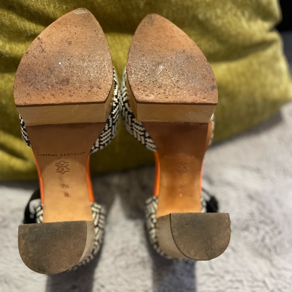 Women’s Loeffler Randall Chunky Heels ( 7.5 ) - Picture 4 of 5